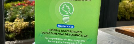 Minciencias entrega reconocimiento al HUDN