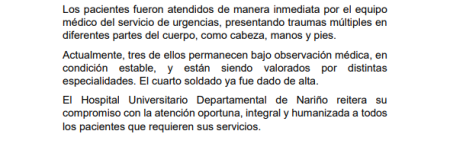 Comunicado de prensa