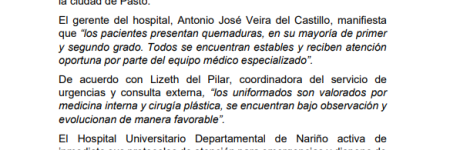 Comunicado de prensa