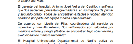 Comunicado de prensa